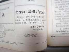 Suomen Teollisuuslehti vuosikerta 1883-1884 (ensimmäiset ilmestyneet vuodet) -aikalaissidos