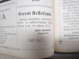 Suomen Teollisuuslehti vuosikerta 1883-1884 (ensimmäiset ilmestyneet vuodet) -aikalaissidos