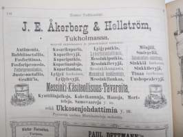 Suomen Teollisuuslehti vuosikerta 1883-1884 (ensimmäiset ilmestyneet vuodet) -aikalaissidos