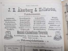 Suomen Teollisuuslehti vuosikerta 1883-1884 (ensimmäiset ilmestyneet vuodet) -aikalaissidos