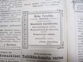 Suomen Teollisuuslehti vuosikerta 1883-1884 (ensimmäiset ilmestyneet vuodet) -aikalaissidos