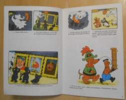 Rasmus Nalle satulinnassa sarjakuvakirja