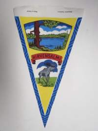 Hirvensalmi -matkailuviiri / souvenier pennant