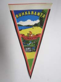 Ilomantsi - Ruhkaranta -matkailuviiri / souvenier pennant