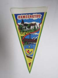 Hämeenkyrö -matkailuviiri / souvenier pennant