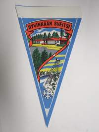 Hyvinkää - Sveitsi -matkailuviiri / souvenier pennant