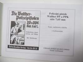 Walther - Polizeipistolen PP / PPK kal. 7,65 mm - Polcejní pistole Walther - Popi, zacházení a údrzba s vyobrazenimi -tsekinkielinen käyttöohjekirja, uustuotantoa