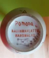 Design-maljakko. Pomona/käsinmaalattu - Art Deco. Arabia.(Keräilykohde, fajanssi , taideteollisuus)