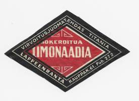 Limonaadia  -   juomaetiketti