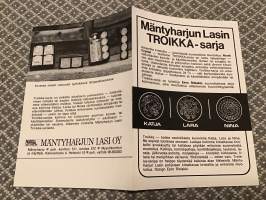 Esite - Mäntyharjun Lasin TROIKKA -sarja