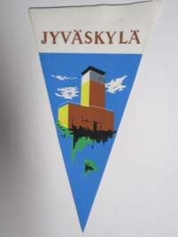Jyväskylä - 10 keskellä -matkailuviiri / souvenier pennant