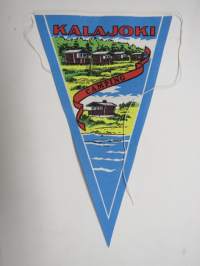 Kalajoki Camping -matkailuviiri / souvenier pennant