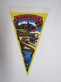 Karkkila -matkailuviiri / souvenier pennant