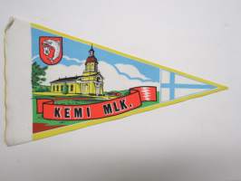 Kemi - Maalaiskunta - (Keminmaa nykymuodossa) -matkailuviiri / souvenier pennant