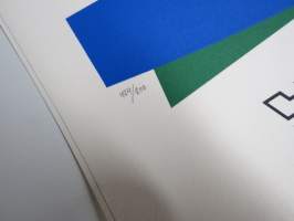 Festivo - Amoroso - Heikki Orvola - Arabia Design -signeerattu mainosgrafiikka 484/800