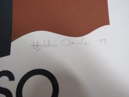 Festivo - Amoroso - Heikki Orvola - Arabia Design -signeerattu mainosgrafiikka 484/800