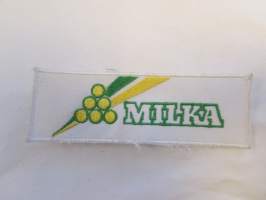 Milka -kangasmerkki / badge