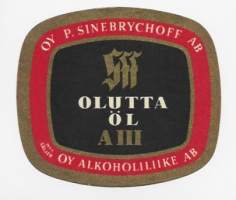 Sff   III Olutta - olutetiketti