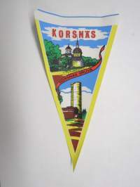 Korsnäs -matkailuviiri / souvenier pennant