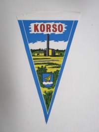 Korso -matkailuviiri / souvenier pennant