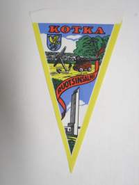 Kotka - Ruotsinsalmi -matkailuviiri / souvenier pennant