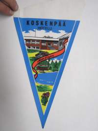 Koskenpää - Hotelli MonRepos (Jämsä) -matkailuviiri / souvenier pennant