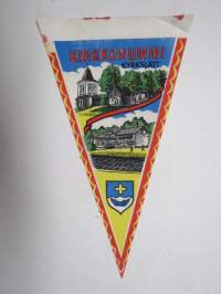 Kirkkonummi - Kyrkslätt -matkailuviiri / souvenier pennant