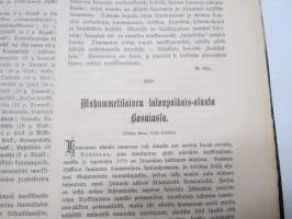 Kyläkirjaston kuvalehti - vuosikerrat 1891-1892 A-sarja,  kirjaksi sidottuna, monipuolinen ja runsas kirjallinen sekä kuvallinen aineisto sekä Suomea että