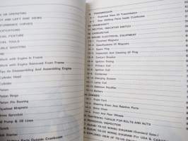 Suzuki TS125 service manual -korjaamokirja