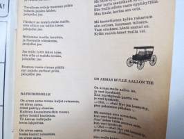 Uubiduu.... - Sointuja Suomen öihin eli laulukirja niille joilta homma käy - Yhtyneet Ravintolat Zillertal, Neckar, Tillikka, Pispalan Pulteri, Manse, Ankkuri /