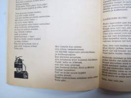 Uubiduu.... - Sointuja Suomen öihin eli laulukirja niille joilta homma käy - Yhtyneet Ravintolat Zillertal, Neckar, Tillikka, Pispalan Pulteri, Manse, Ankkuri /