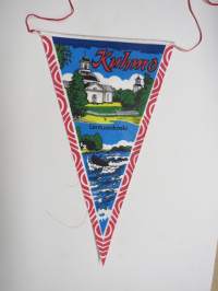 Kuhmo - Lentuankoski -matkailuviiri / souvenier pennant