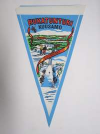 Kuusamo - Rukatunturi (Ruka) -matkailuviiri / souvenier pennant