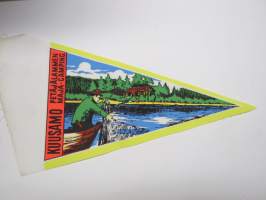 Kuusamo - Petäjälampi -matkailuviiri / souvenier pennant