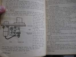 Instruction book for theuse and maintenance of engines type  110 BIS