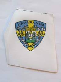 Haparanda -kangasmerkki, matkailumerkki, leikkaamaton