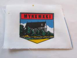 Mynämäki -kangasmerkki, matkailumerkki, leikkaamaton