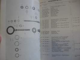 DDR - Eisenach 1956 Ersatzteil-Liste - Personen-Kraftwagen 0,9 Liter, 37 PS, 3 Zylinder - Typ Wartburg 1-2