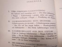 Pargas Kalkbergs 1898-1948 - En allmogenärings utveckling till storindustri