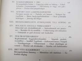 Pargas Kalkbergs 1898-1948 - En allmogenärings utveckling till storindustri