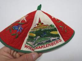 Wien-Kahlenberg -matkamuistolakki 1960-luvulta