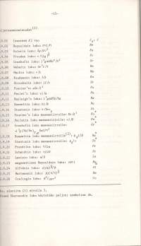 Fysikaalisen kemian suureiden ja yksiköiden symbolit ja terminologia