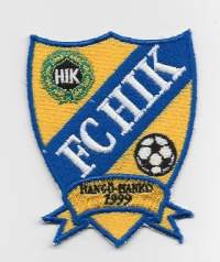FC HIK-   hihamerkki kangasmerkki