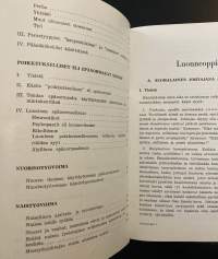 Luonneoppi