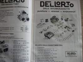 DelLorto - Autojen viritysosat 2/86 Mopo-sport