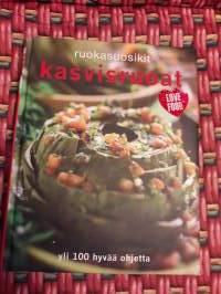 Ruokasuosikit / kasvisruuat. Love food.  100 monipuolista ohjetta kasvisten käytöstä alkuruuista jälkiruokiin. Suomennettu v 2010. Uusi, vaikka lahjakirjaksi.