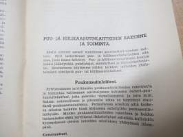 Puu- ja hiilikaasulaitteiden huoltokirja (Ford-autoissa ja traktoreissa käytetyt) Imbert, Otso, Kytö, Raute, Svedlund, Aimo -käyttöohjekirja