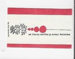 Terttu ja Erkki Heinimo  - Ex Libris