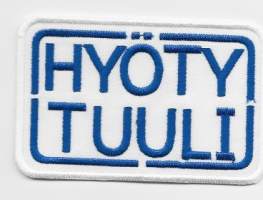 Hyöty Tuuli -   hihamerkki kangasmerkki