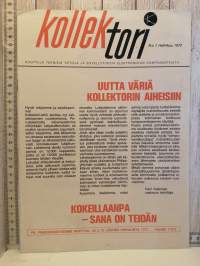 Kollektori n:o 1 helmikuu 1973, koottuja teknisiä tietoja ja sovellutuksia elektroniikan komponenteista